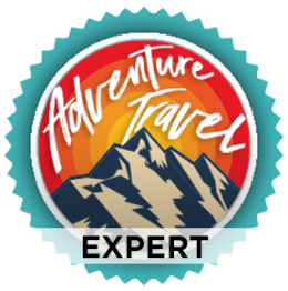 "Adventure Travel Expert" - Badge earned from extensive training