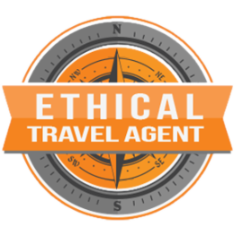 "Ethical Travel Agent" - Badge earned from pledge made
